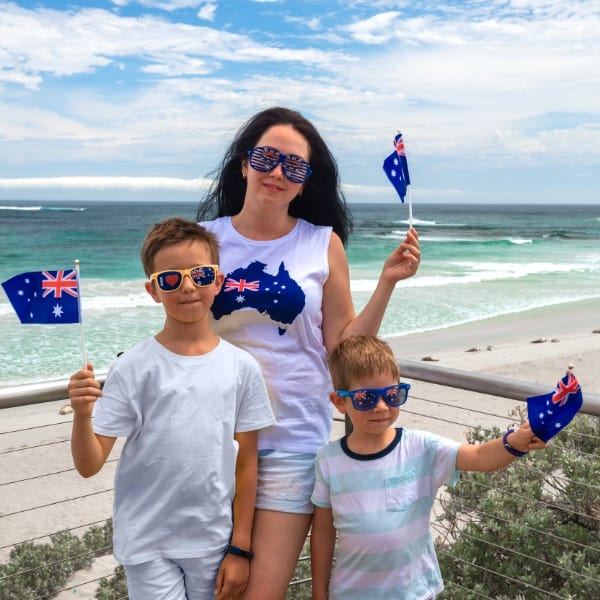 family moving to Australia
