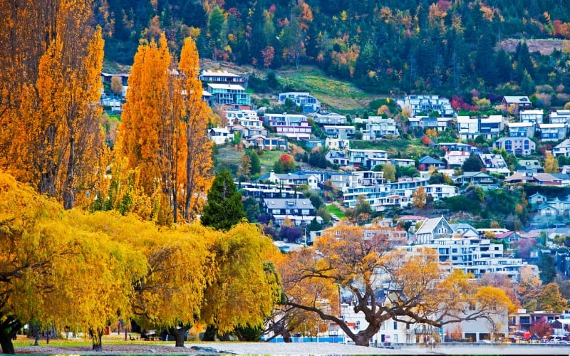 Autumn in Queenstown New Zealand