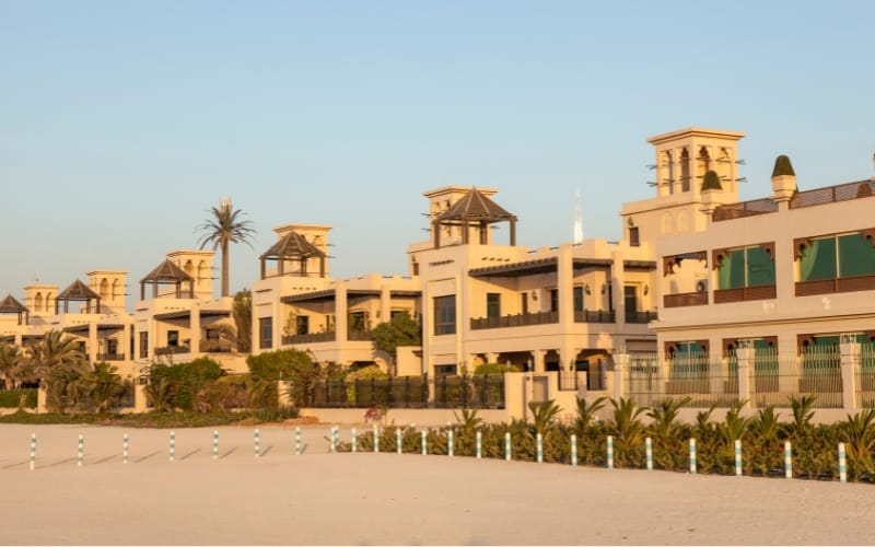 waterfront villas Dubai UAE